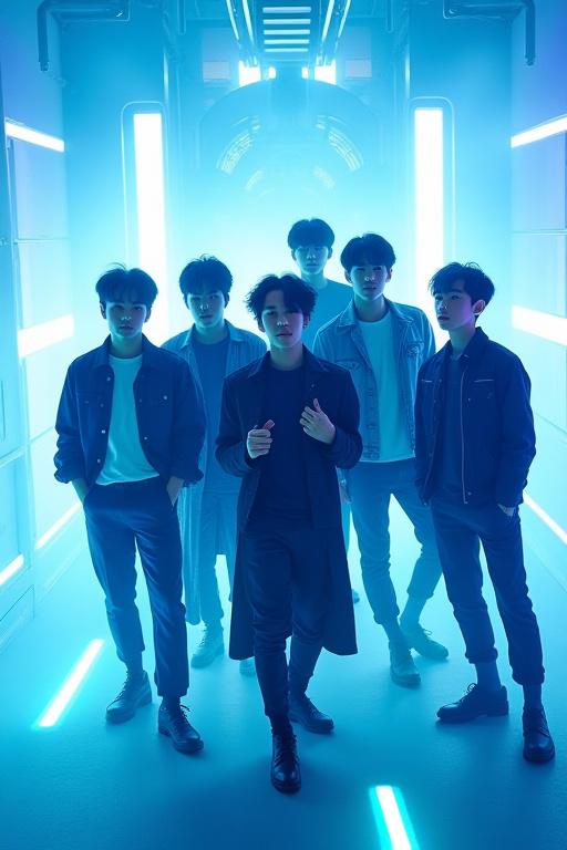 보이그룹 노바의 단체 프로필 사진