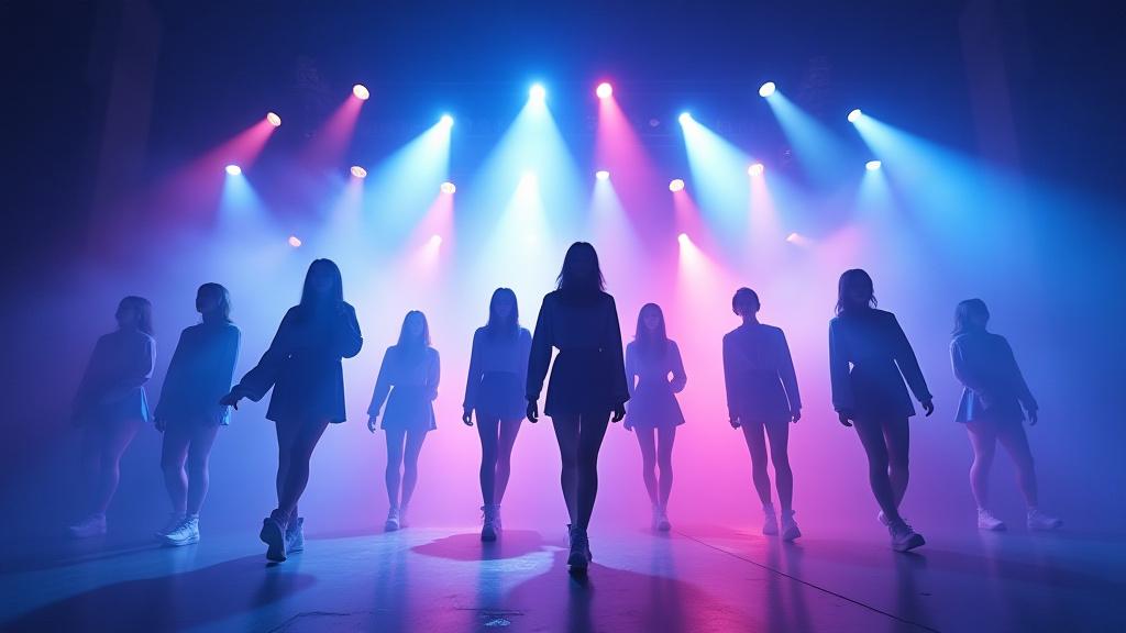 반달새 아티스트들의 공연 및 뮤직비디오 몽타주